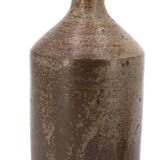 Cylindrical stoneware potter's lamp base, 1970s