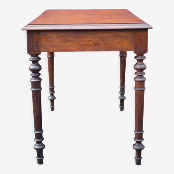 Table ou bureau Louis Philippe à deux tiroirs