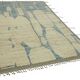Hand-Knotted Turkish Contemporary 212 cm x 311 cm Blue Wool Carpet