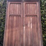 Double entrance door 227x142.2cm oak multi-point lock and its frame