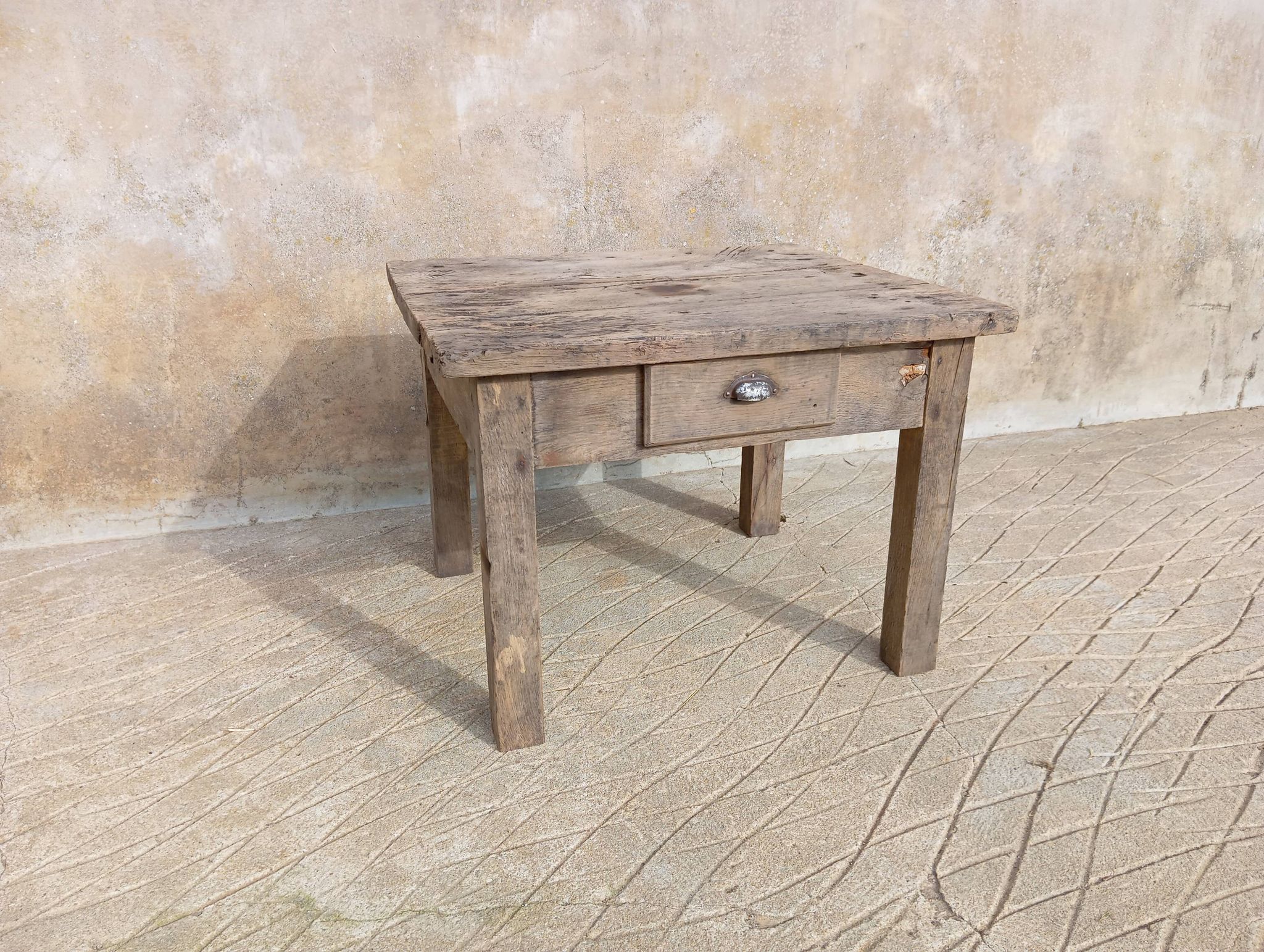 Table basse style table de ferme