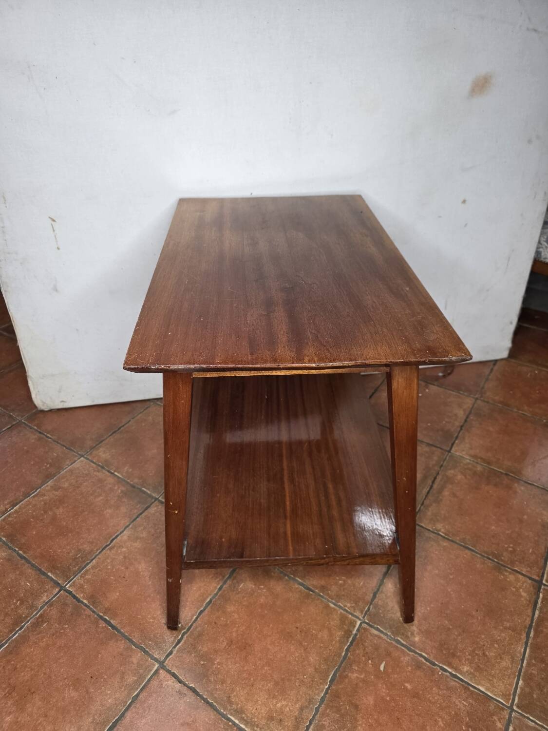 Vintage 1960s mahogany side table