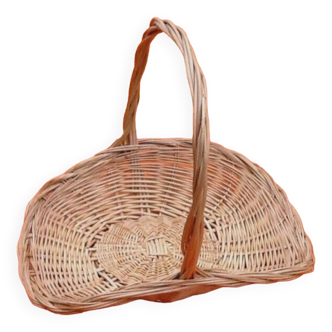 Butterfly basket centerpiece fruit / vegetable basket woven wicker