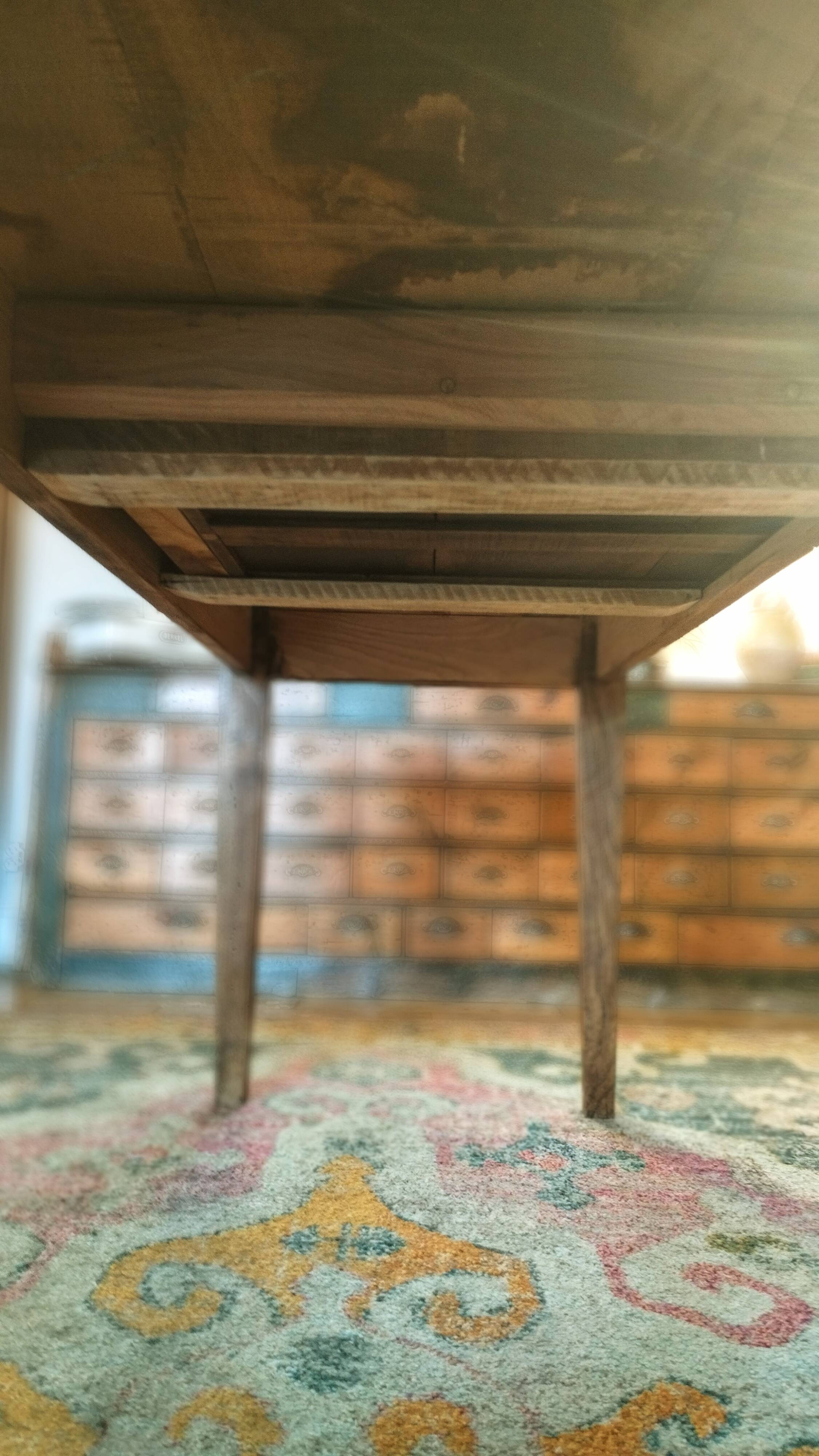 Farm table in sold oak