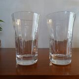2 Baccarat crystal mugs - Mathias Mille nuits - 14 cm