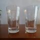 2 verres chopes cristal de Baccarat - Mathias Mille nuits - 14 cm