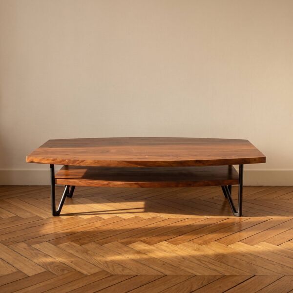 Table basse bois massif Tikamoon