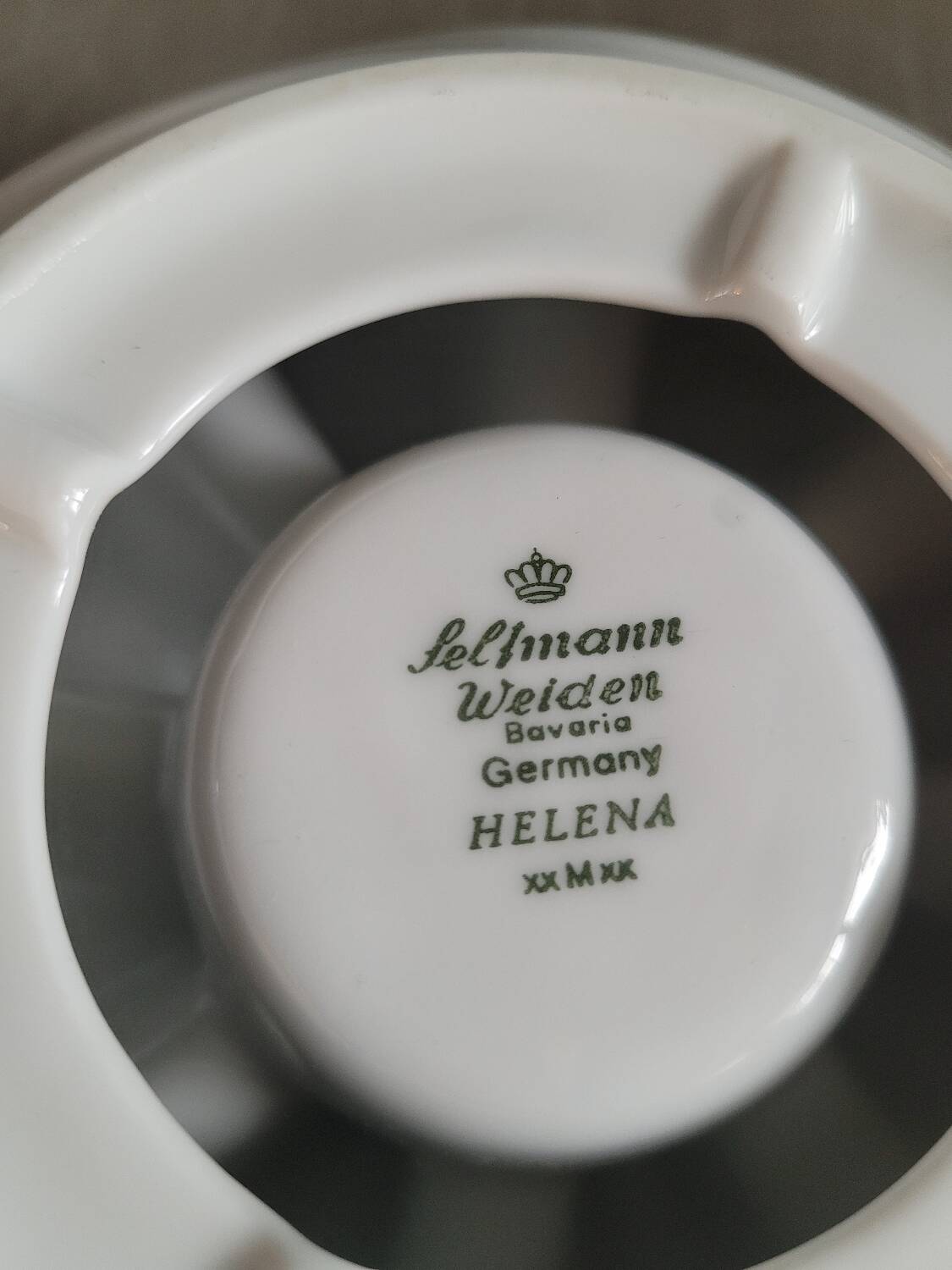 Pair of Bavarian porcelain candlesticks, Seltmann Weiden