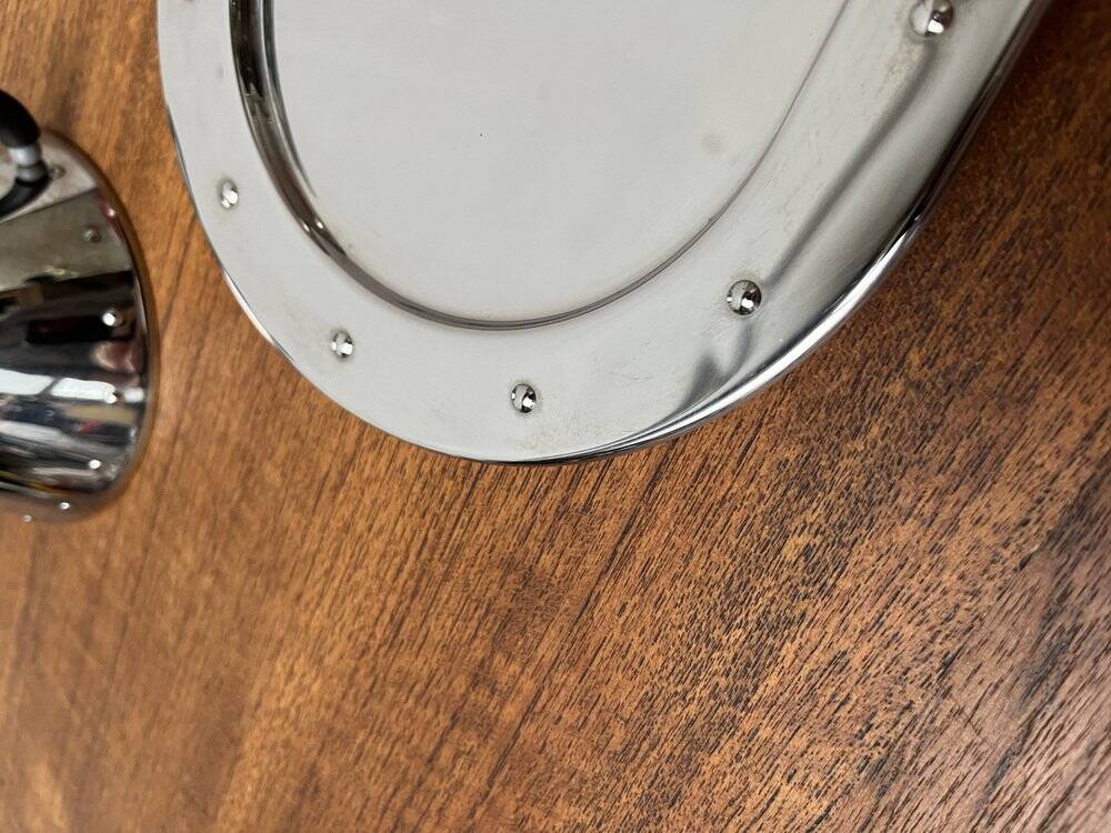 Postmodern Italian plateau for sugar and milk by Michael Graves for Alessi, 1980s, set of 3.