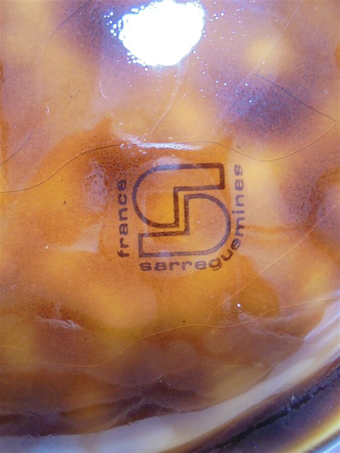 Série de 5 assiettes sarreguemines