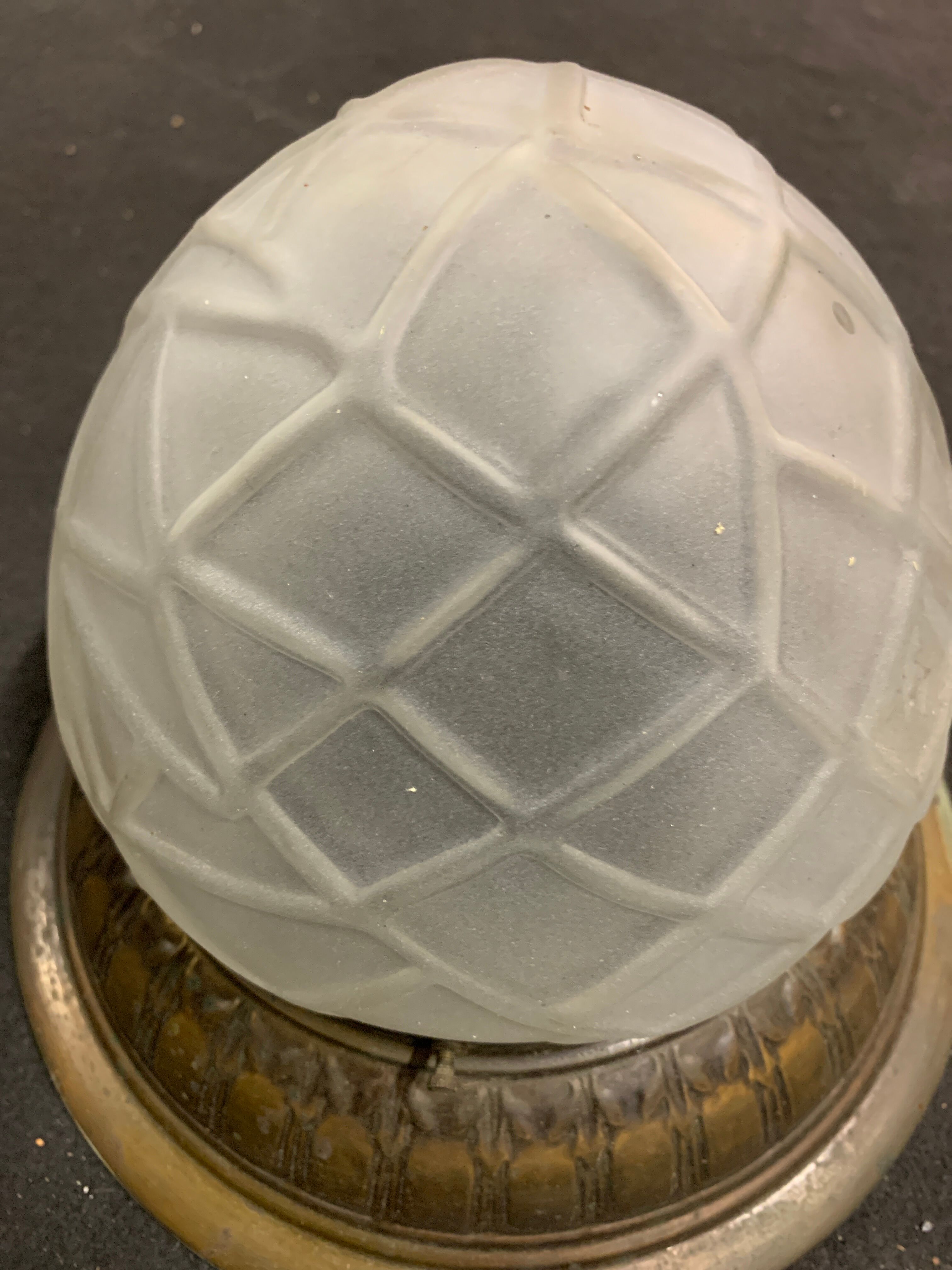 Art deco ceiling light