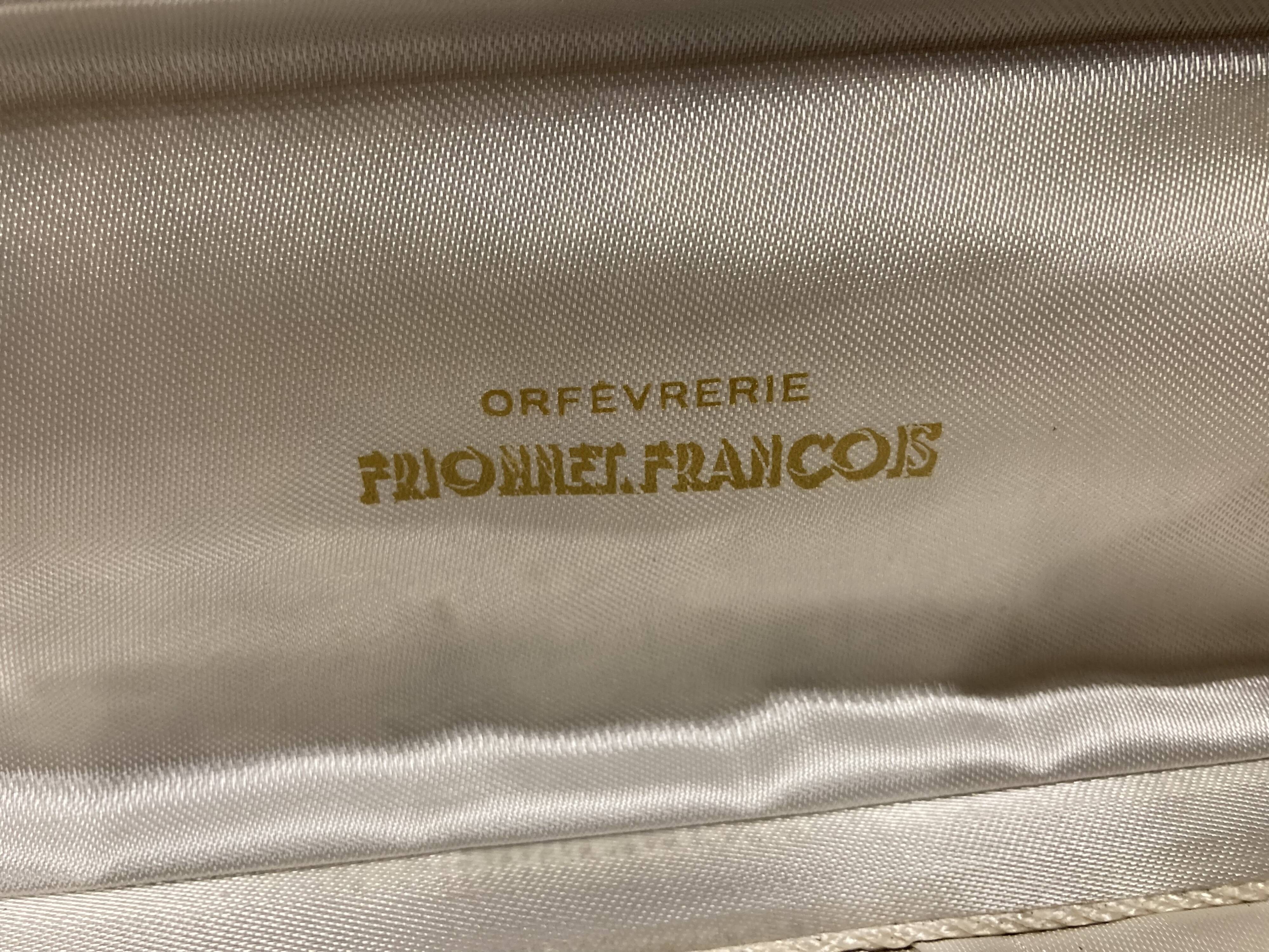 François Frionnet 130p silver metal housekeeper