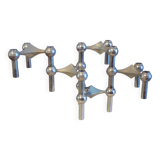 Set of 5 modular Nagel Bmf candle holders