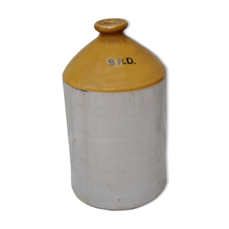 Bottle English jug sandstone S. R. D.