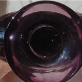 Vintage Amethyst Shoulder Vase design Kjell Engman for Kosta Boda