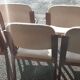 5 contemporary design chairs in curly wool