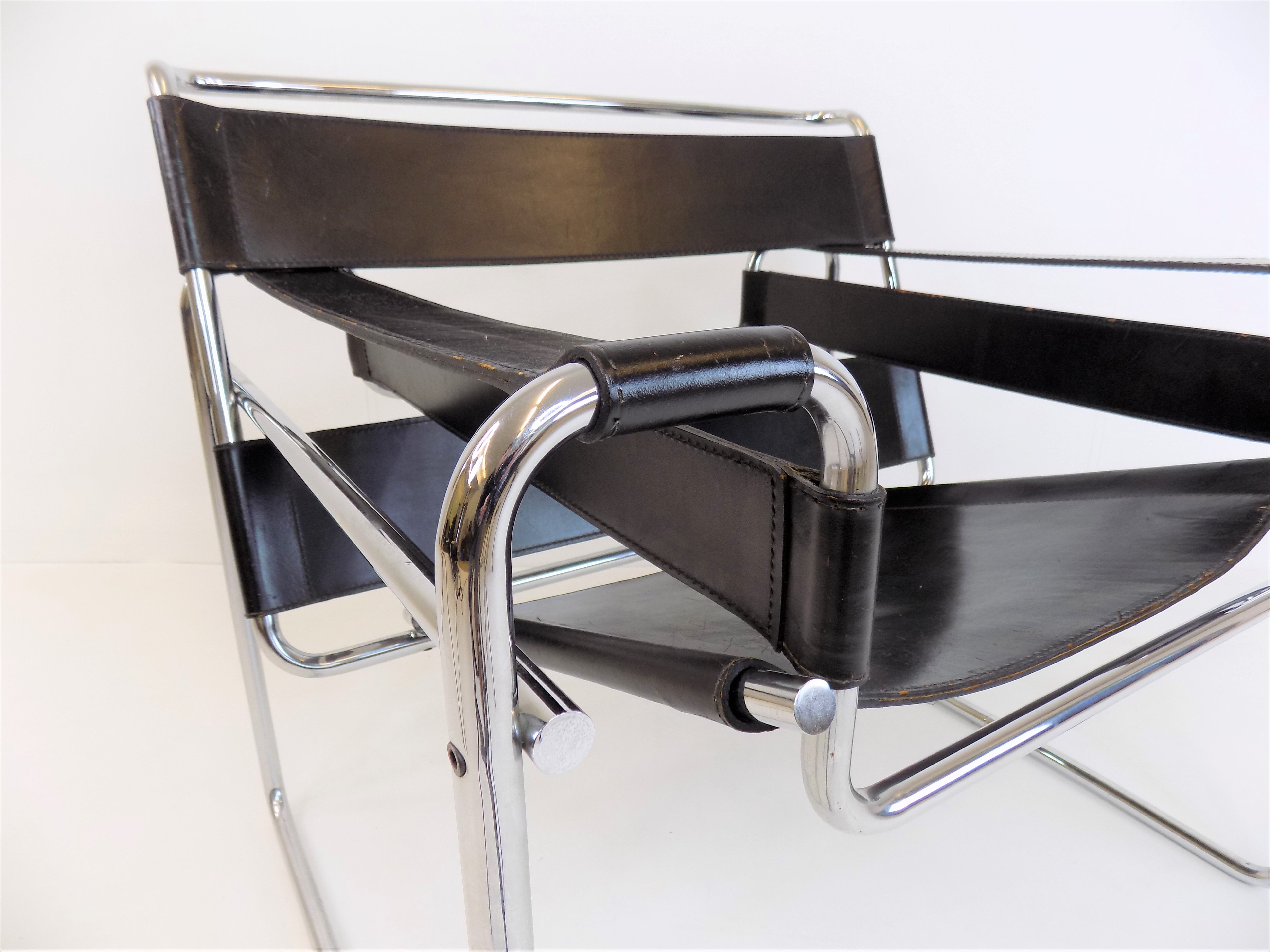 Gavina B3 Wassily chair by Marcel Breuer