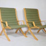 X Chairs Danish Design Armchairs by Fritz Hansen SET of 2, Skandi Armchairs