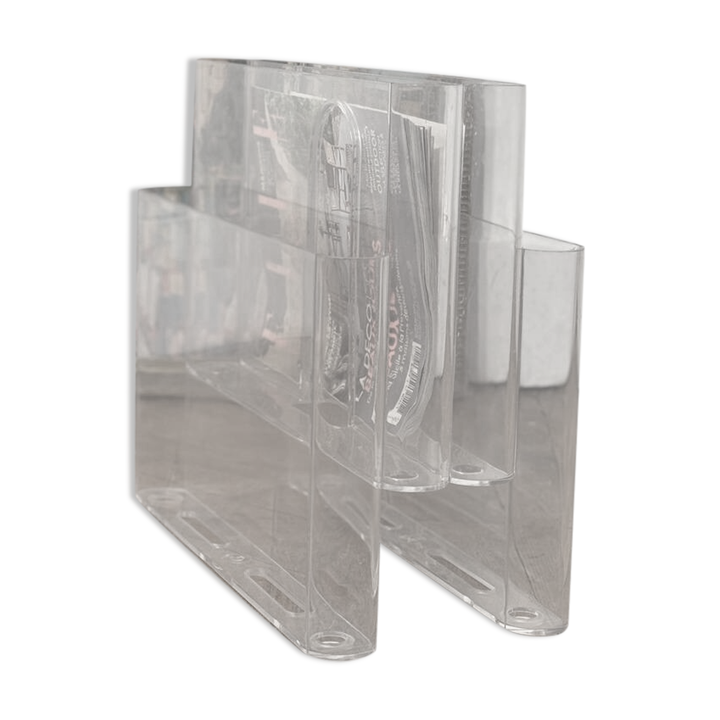 Kartell Giotto Stoppino magazine rack