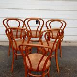 Vintage bistro chair signed Jacob & Josef Kohn