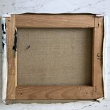 Vintage country oil painting