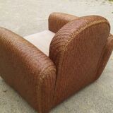 Rattan armchair