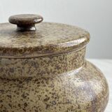 Pyrite stoneware sugar bowl.