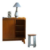 Mid-century buffet/enfilade in teak and oak, Danish cabinetmaker, 1960s