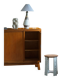 Buffet / Enfilade milieu du siècle en teck et chêne, ébéniste danois, années 1960
