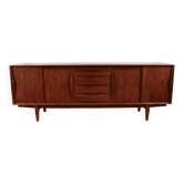 Vintage Scandinavian teak sideboard by Arne Vodder, 1960.