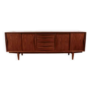 Enfilade scandinave vintage en teck Arne Vodder, 1960