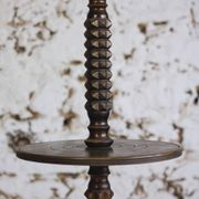 Lampadaire art déco en bois style Charles Dudouyt