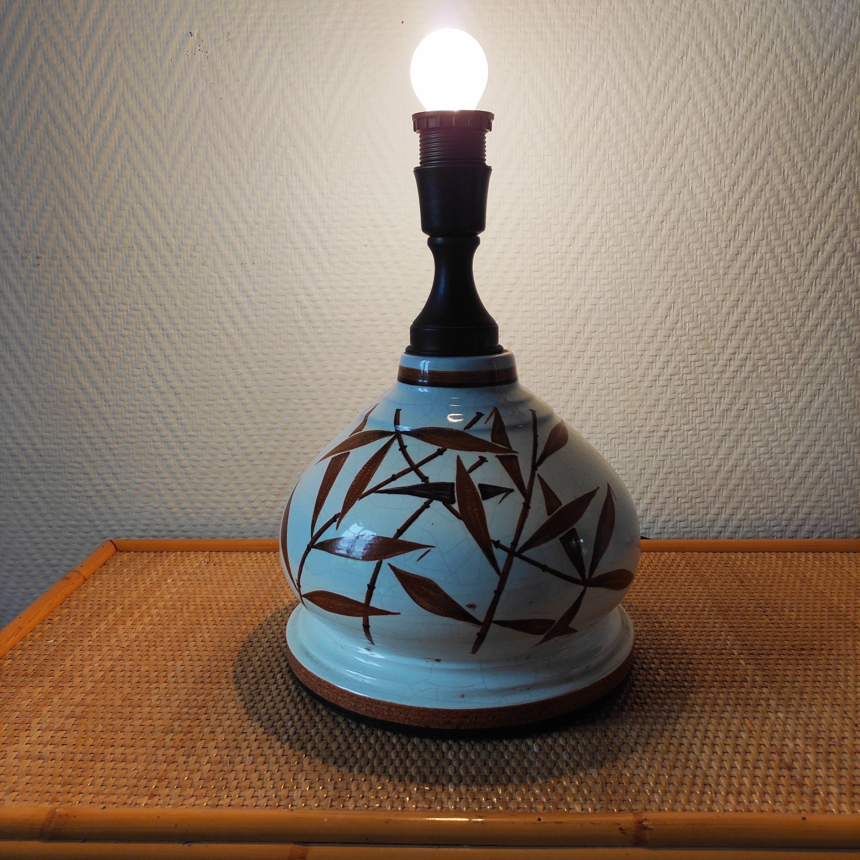 Ceramic lamp bases 1960-70