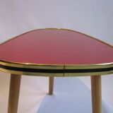 Table d'appoint trépied du milieu du siècle, années 1970