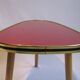 Table d'appoint trépied du milieu du siècle, années 1970