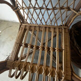 Children's rattan armchair