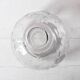 Vintage Glass Decanter: Roses Patterned Wine Carafe, Empoli Italy 1950s