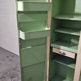 Metal cabinet monopolis years 50 vintage industrial