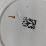 Set of 5 soup plates – Creil & Montereau – Œillet model