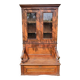 Vitrine avec banquette de salle d'attente de médecin XIXème siècle période