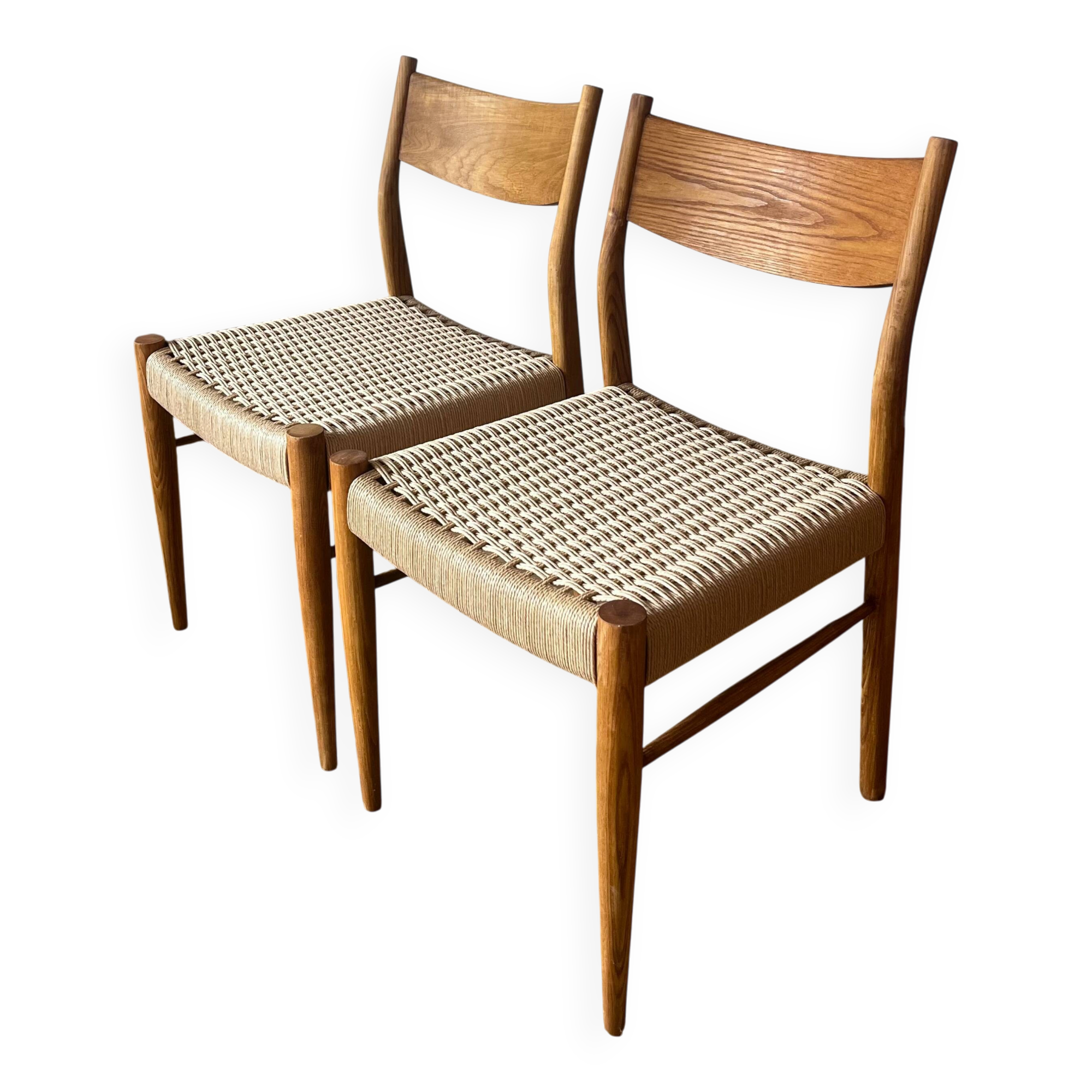 Chairs Consorzio Sedie Friuli in Danish cord