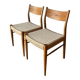 Chairs Consorzio Sedie Friuli in Danish cord