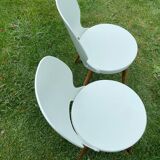 Pair of vintage Baumann bistro chairs 1960