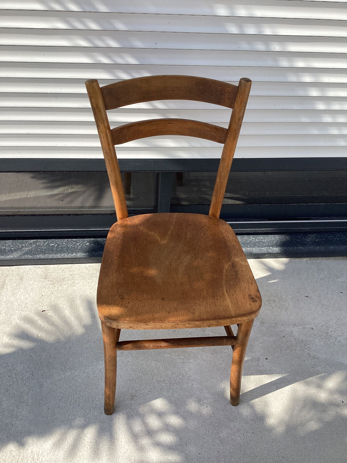 Chaise bois vintage