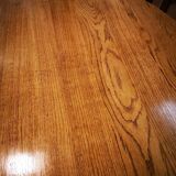 Table ovale  pied tulipe