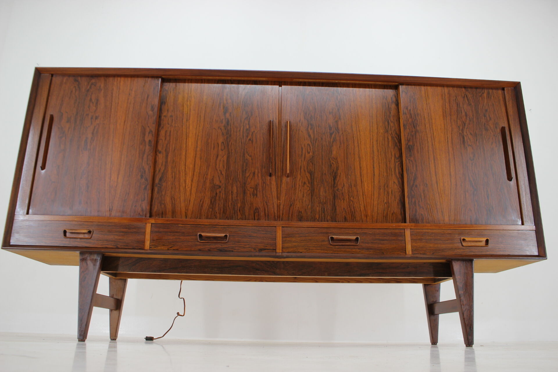 1960s palisander highboard, denmark