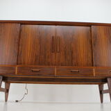 1960s palisander highboard, denmark