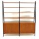 Teak "double" library, Sweden, 1950