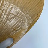1970s Vintage Ingo Maurer for M-Design Uchiwa III Bamboo Wall Light