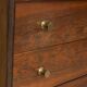 Vintage 1960s wooden secretaire sideboard design G.Frattini for Bernini